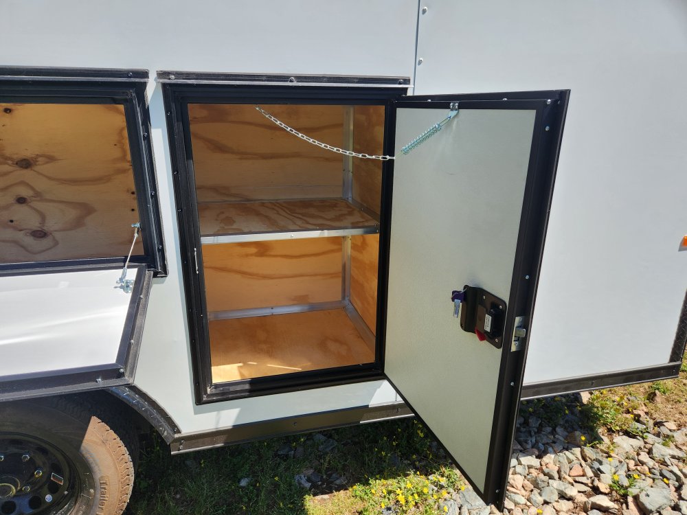 2025 Rock Solid Cargo 8.5x16 10k Enclosed w/ Contractor Special Package