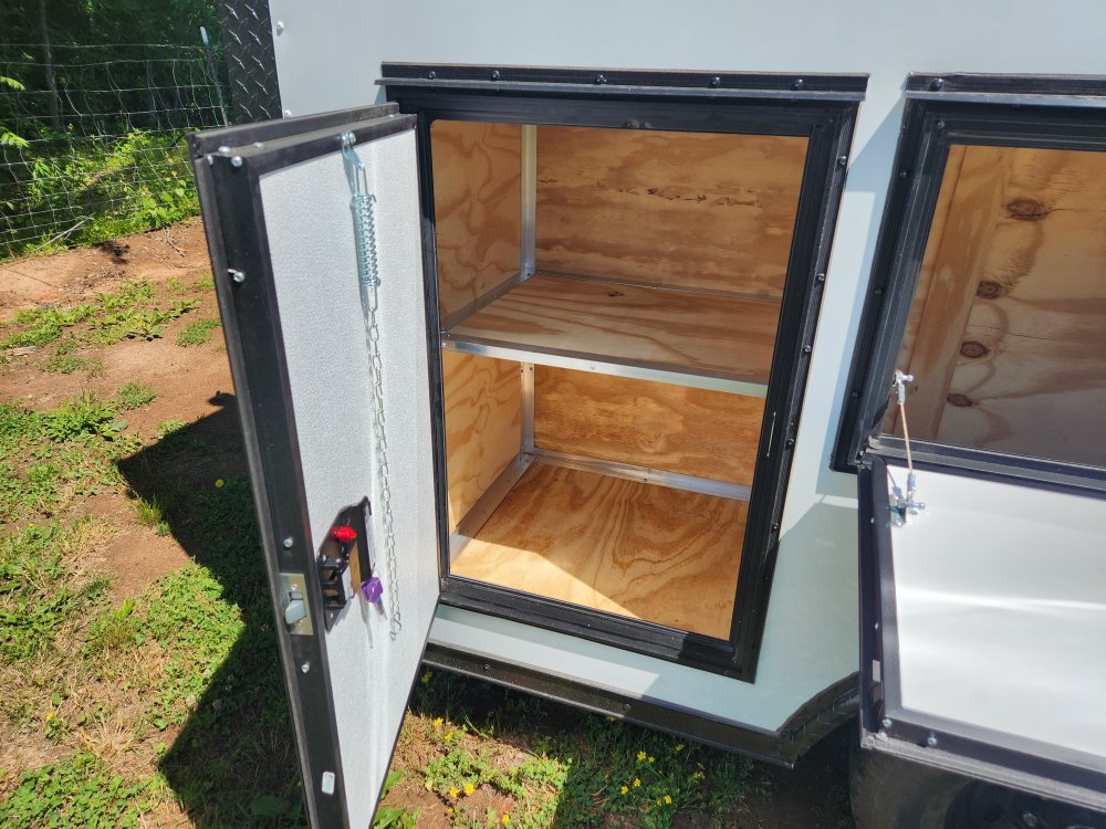 2025 Rock Solid Cargo 8.5x16 10k Enclosed w/ Contractor Special Package
