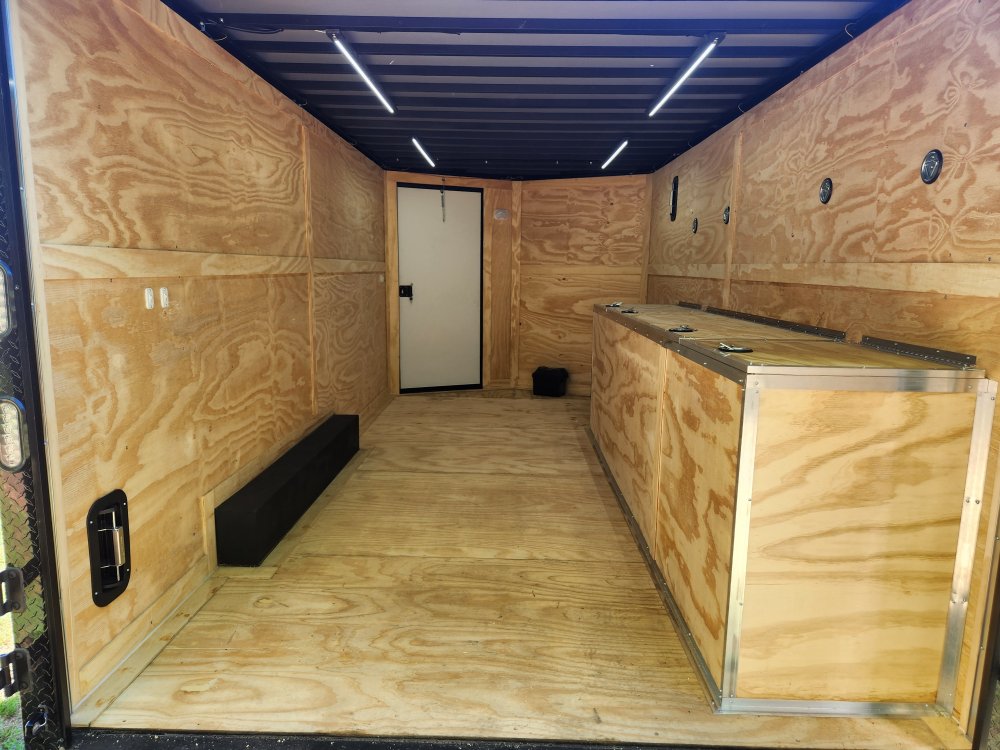 2025 Rock Solid Cargo 8.5x16 10k Enclosed w/ Contractor Special Package