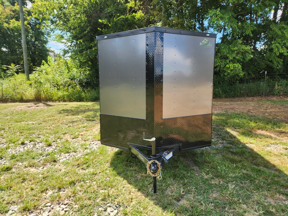2025 Rock Solid Cargo 7x14 7k Enclosed w/ Blackout Special Package and Polycore (.080) Upgrade