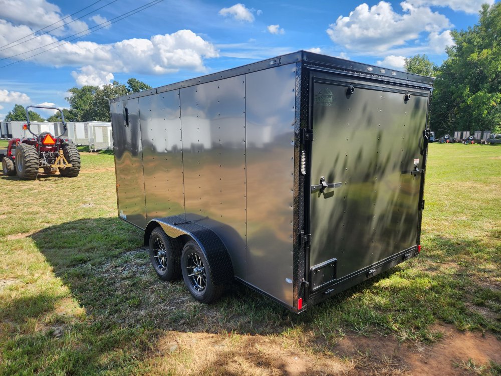 2025 Rock Solid Cargo 7x14 7k Enclosed w/ Blackout Special Package and Polycore (.080) Upgrade