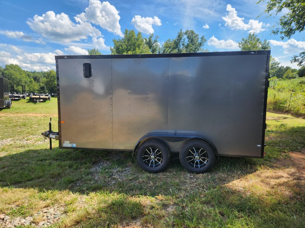 2025 Rock Solid Cargo 7x14 7k Enclosed w/ Blackout Special Package and Polycore (.080) Upgrade