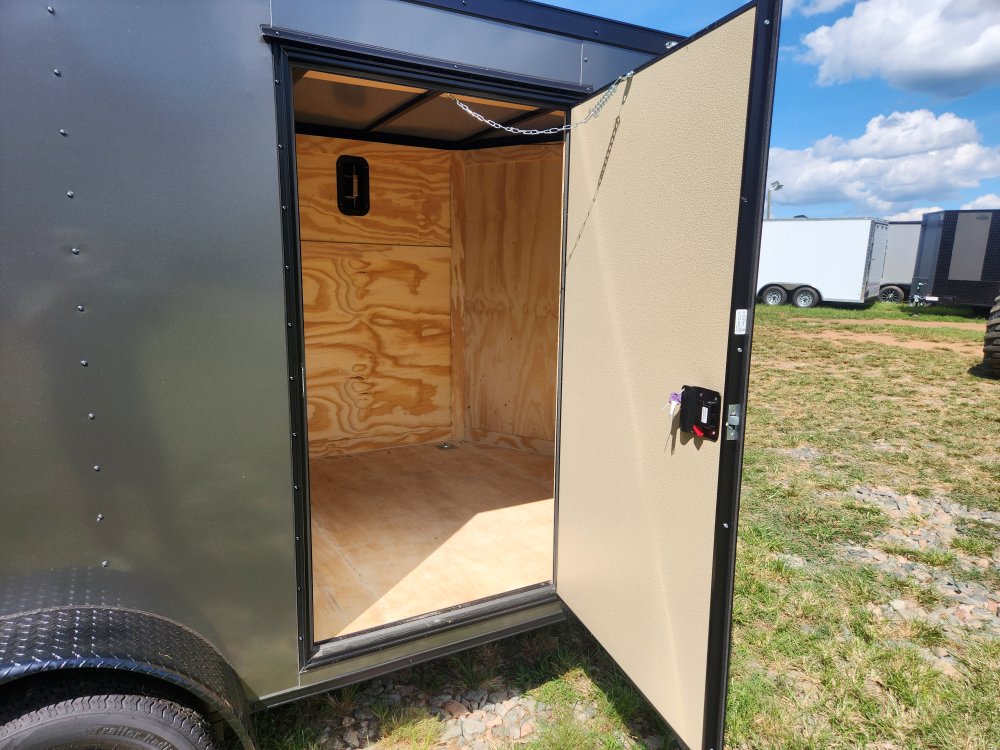 2025 Rock Solid Cargo 7x14 7k Enclosed w/ Blackout Special Package and Polycore (.080) Upgrade