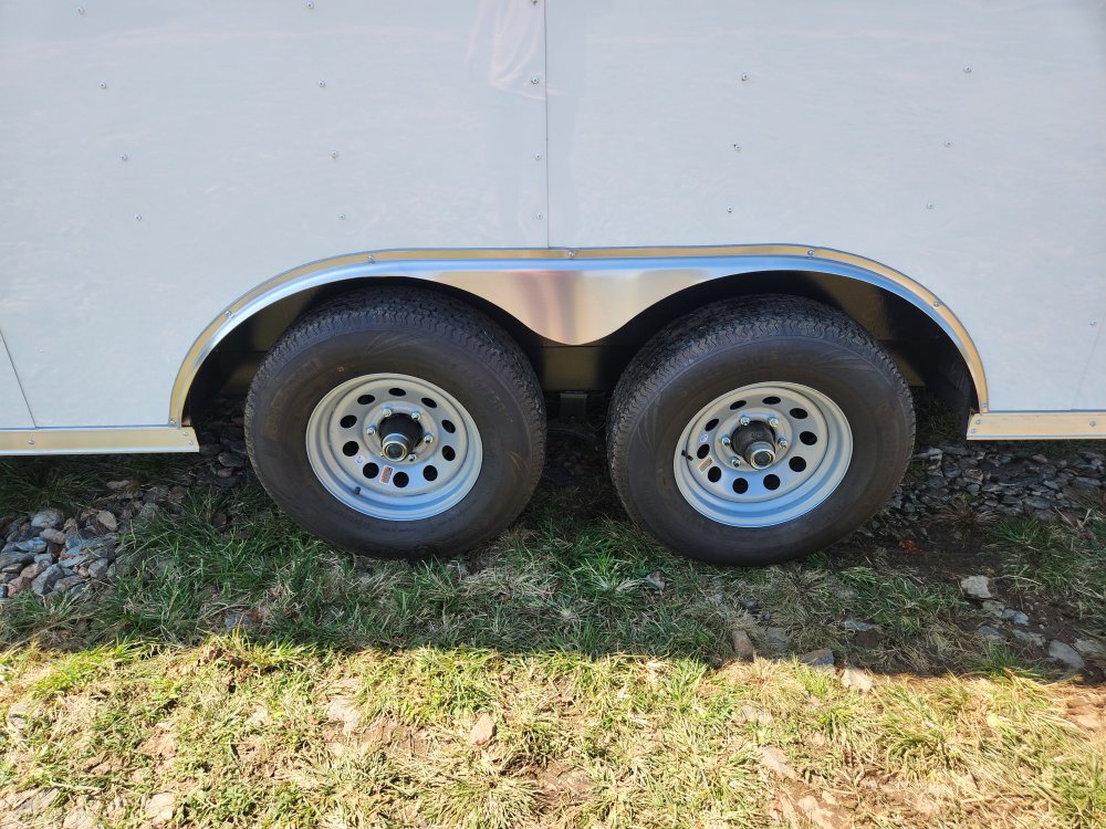 2026 Rock Solid Cargo 8.5x20 10k Enclosed w/ Polycore (.080) Metal Upgrade and 7' Interior