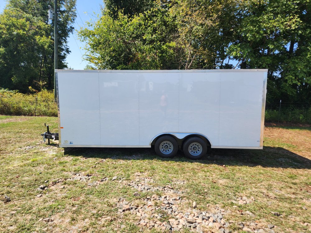 2026 Rock Solid Cargo 8.5x20 10k Enclosed w/ Polycore (.080) Metal Upgrade and 7' Interior