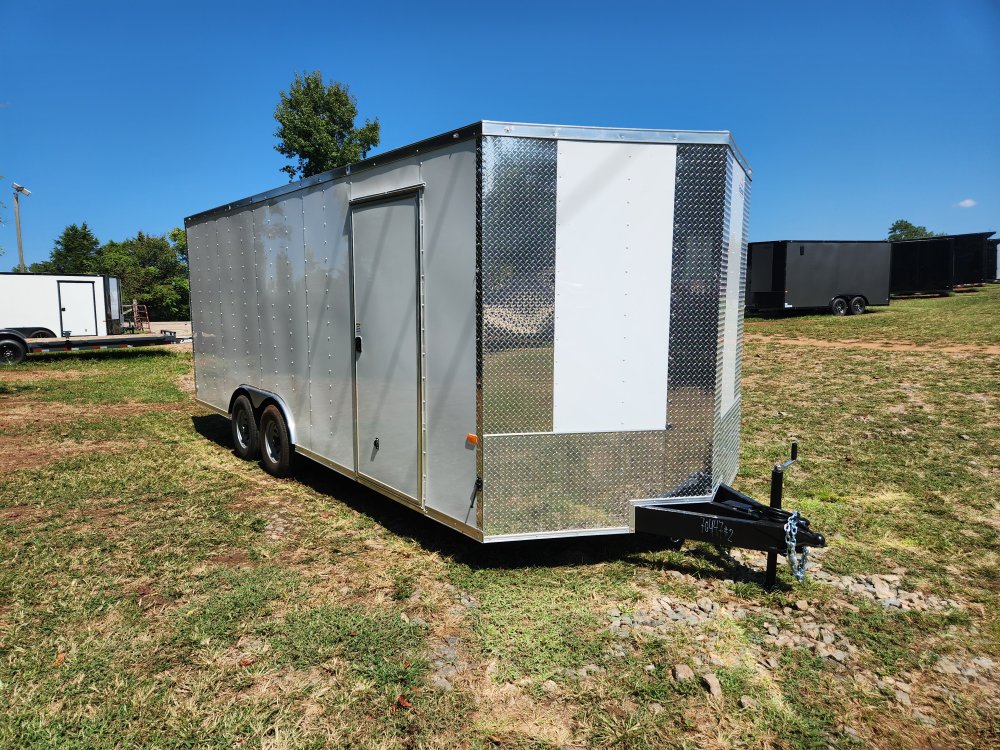2026 Rock Solid Cargo 8.5x20 10k Enclosed w/ Polycore (.080) Metal Upgrade and 7' Interior