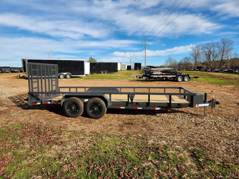 2026 Lamar 83x20 10k Utility w/ Toolbox and 5' HD Gate