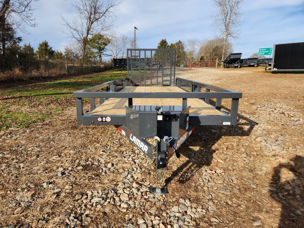 2026 Lamar 83x20 10k Utility w/ Toolbox and 5' HD Gate