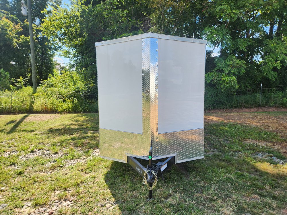 2025 Rock Solid Cargo 7x16 7k Enclosed w/ Polycore Upgrade, Semi-Screwless Upgrade and 7' Interior H