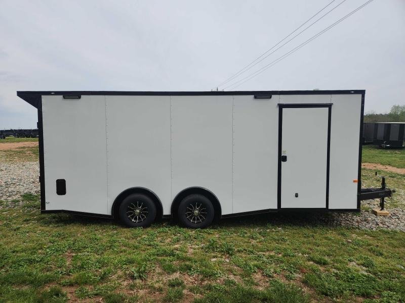 2027 Rock Solid Cargo 8.5x20 10k Enclosed w/ Blackout Package, Polycore Metal, Semi-Screwless Upgrad