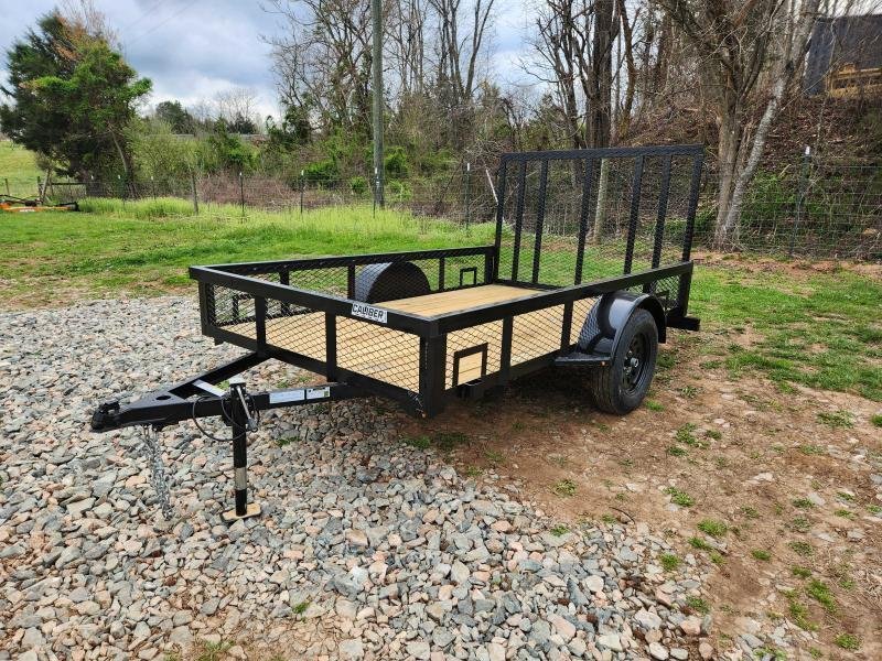 2025 Caliber 6x10 Single Axle Utility w/ 1' Mesh Sides