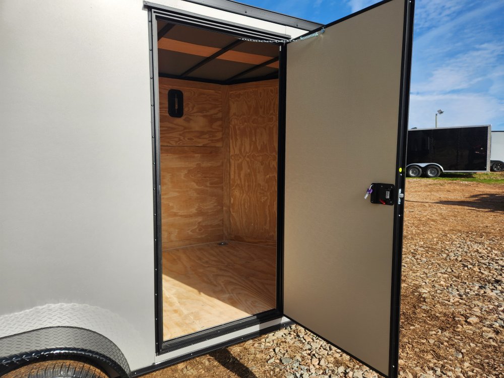 2026 Rock Solid Cargo 7x14 7k Enclosed w/ Blackout Special Package, 7' Interior Height, Polycore (.0