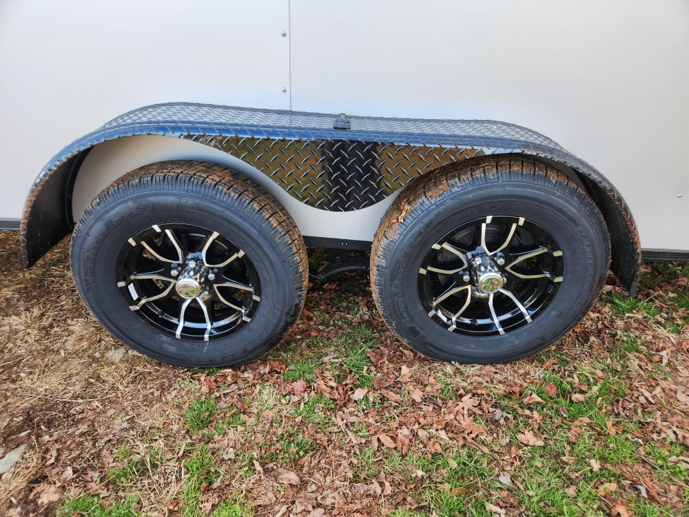 2026 Rock Solid Cargo 7x14 7k Enclosed w/ Blackout Special Package, 7' Interior Height, Polycore (.0