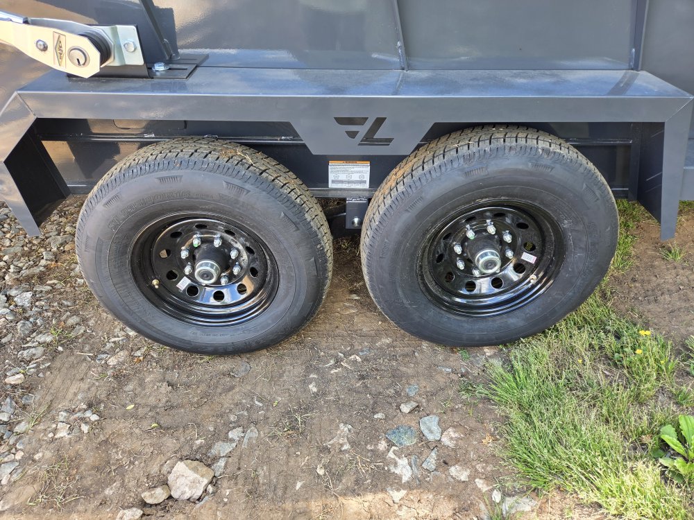 2026 Lamar 7x16 14k Dump w/ Upgraded Tarp and 36" Sides