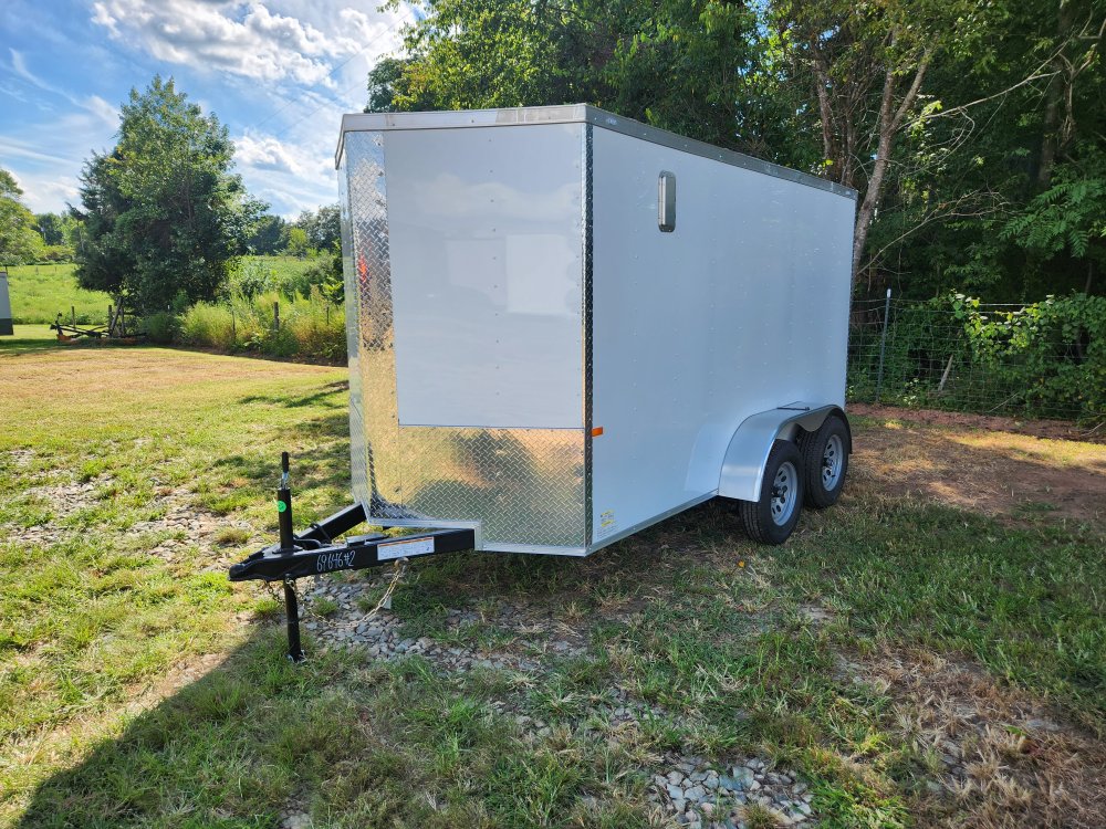 2026 Rock Solid Cargo 6x12 7k Enclosed w/ Polycore Upgrade and Side Vents