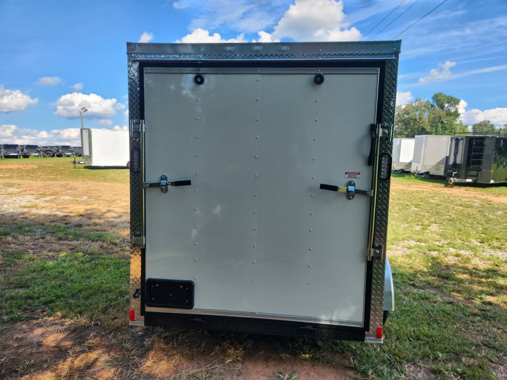 2026 Rock Solid Cargo 6x12 7k Enclosed w/ Polycore Upgrade and Side Vents