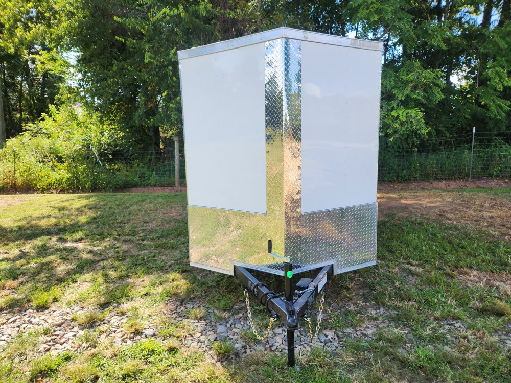 2026 Rock Solid Cargo 6x12 7k Enclosed w/ Polycore Upgrade and Side Vents