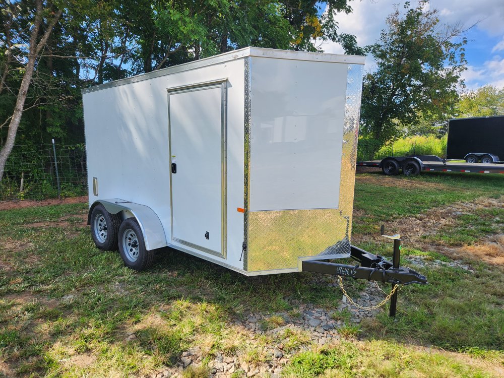2026 Rock Solid Cargo 6x12 7k Enclosed w/ Polycore Upgrade and Side Vents