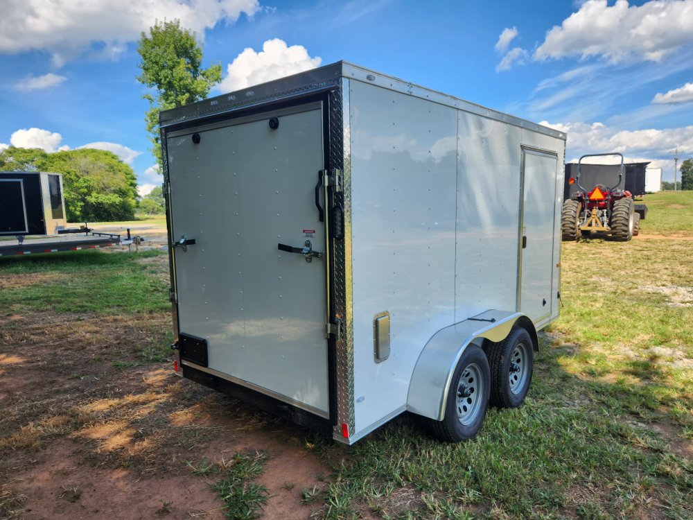 2026 Rock Solid Cargo 6x12 7k Enclosed w/ Polycore Upgrade and Side Vents