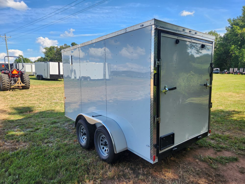 2026 Rock Solid Cargo 6x12 7k Enclosed w/ Polycore Upgrade and Side Vents