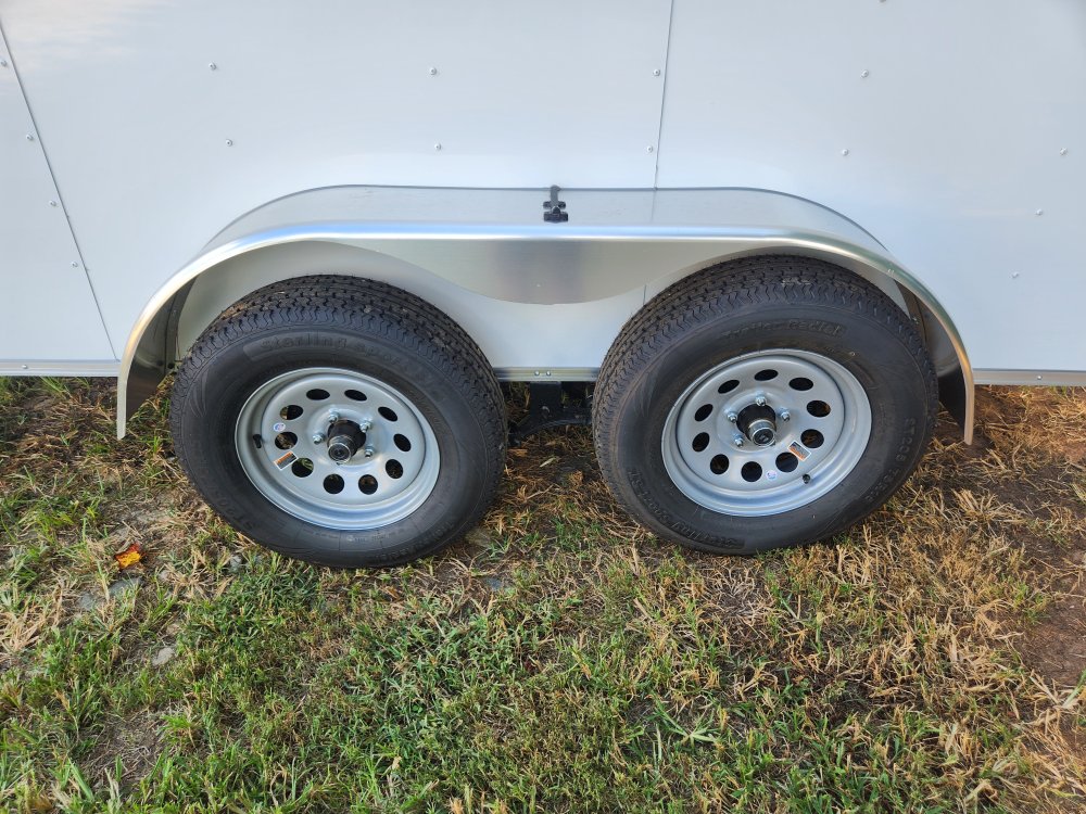 2026 Rock Solid Cargo 6x12 7k Enclosed w/ Polycore Upgrade and Side Vents