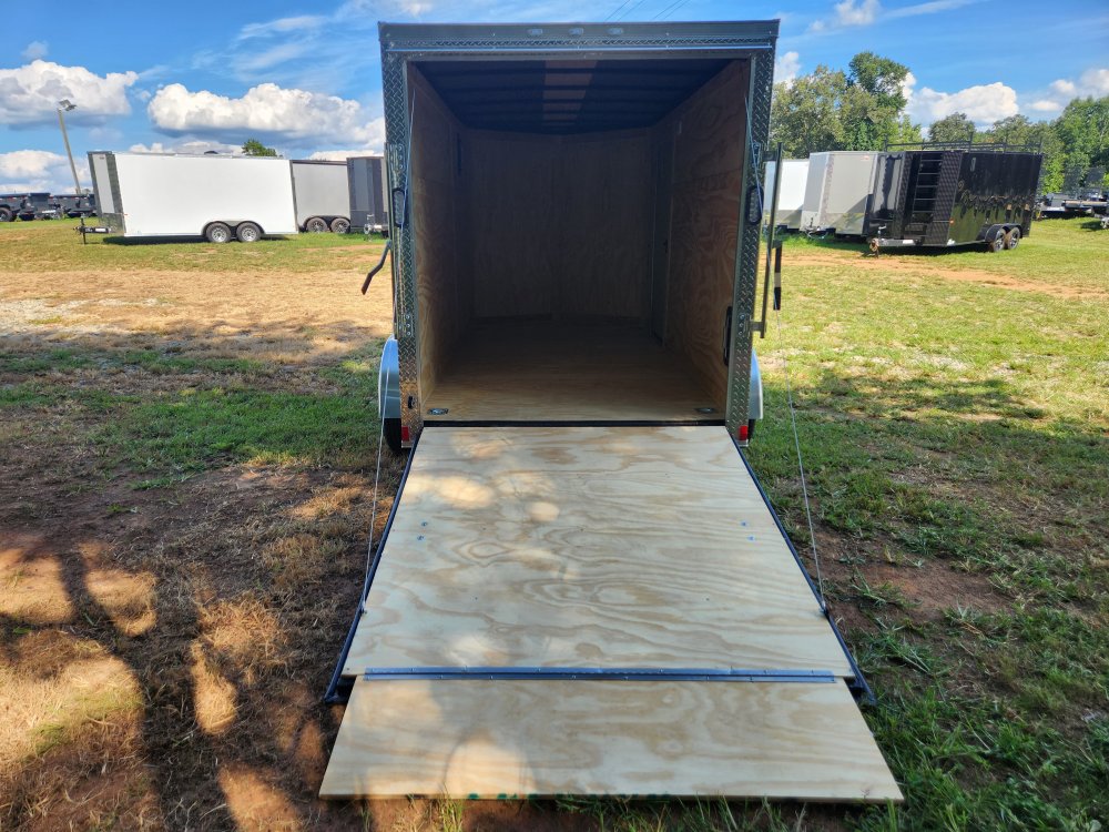 2026 Rock Solid Cargo 6x12 7k Enclosed w/ Polycore Upgrade and Side Vents