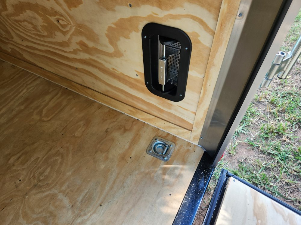 2026 Rock Solid Cargo 6x12 7k Enclosed w/ Polycore Upgrade and Side Vents