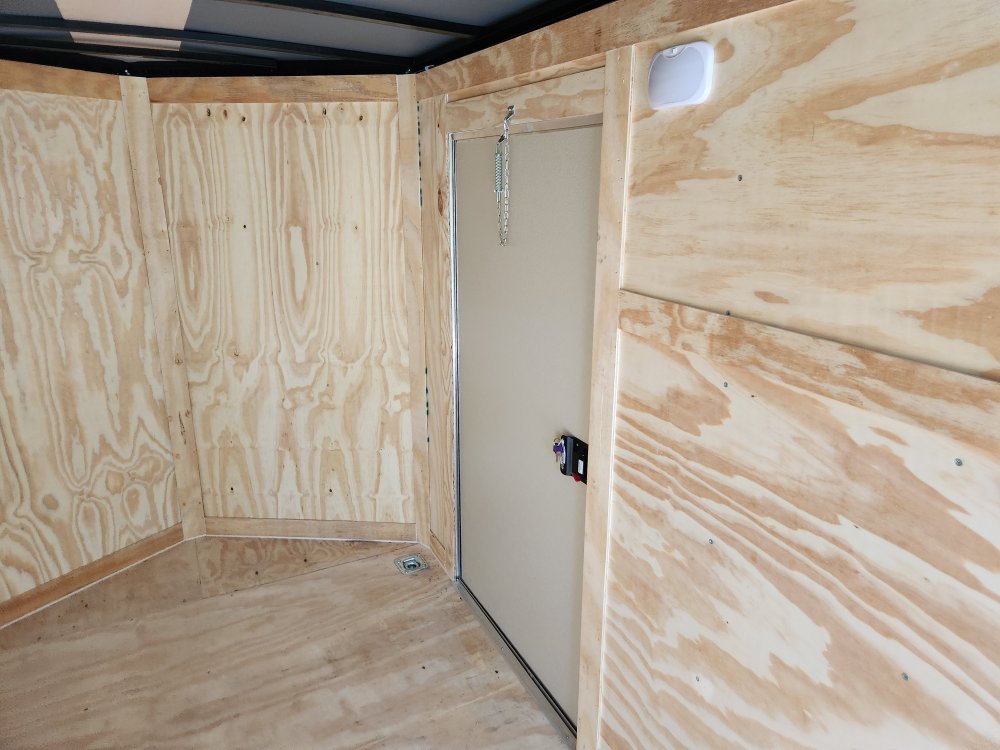 2026 Rock Solid Cargo 6x12 7k Enclosed w/ Polycore Upgrade and Side Vents