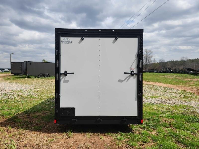 2026 Rock Solid Cargo 7x16 7k Enclosed w/ Blackout Special Package, 7' Interior Height, (.080) Polyc