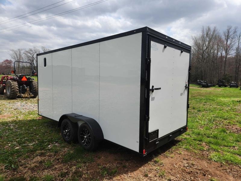 2026 Rock Solid Cargo 7x16 7k Enclosed w/ Blackout Special Package, 7' Interior Height, (.080) Polyc