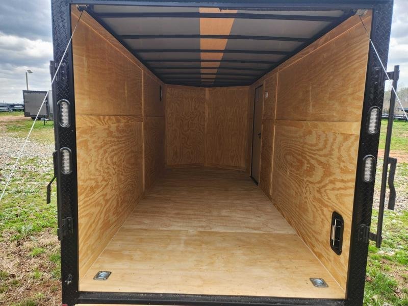 2026 Rock Solid Cargo 7x16 7k Enclosed w/ Blackout Special Package, 7' Interior Height, (.080) Polyc