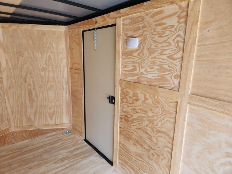 2026 Rock Solid Cargo 7x16 7k Enclosed w/ Blackout Special Package, 7' Interior Height, (.080) Polyc