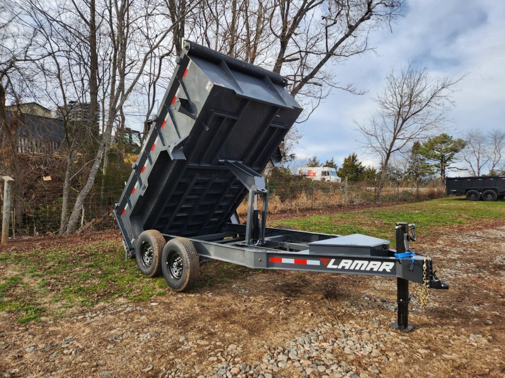 2027 Lamar 7x12 14k Dump w/ 36" Sides
