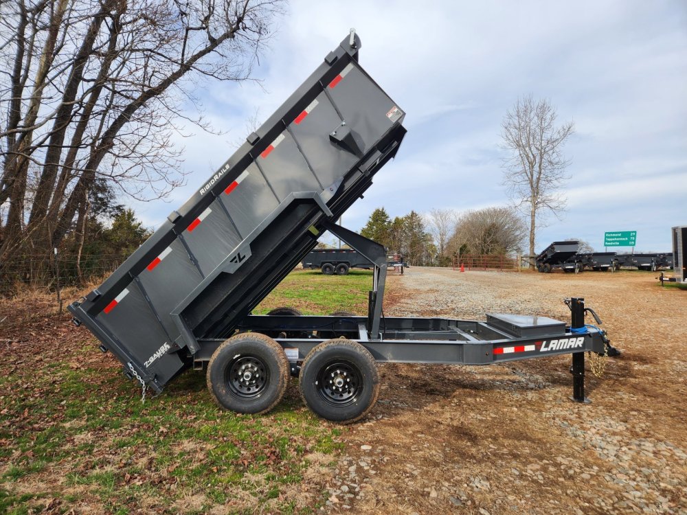 2027 Lamar 7x12 14k Dump w/ 36" Sides