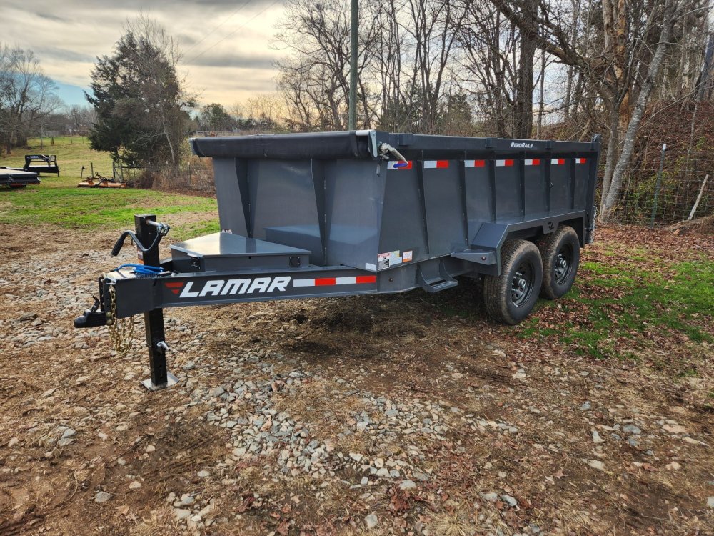 2027 Lamar 7x12 14k Dump w/ 36" Sides