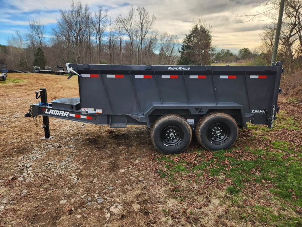 2027 Lamar 7x12 14k Dump w/ 36" Sides