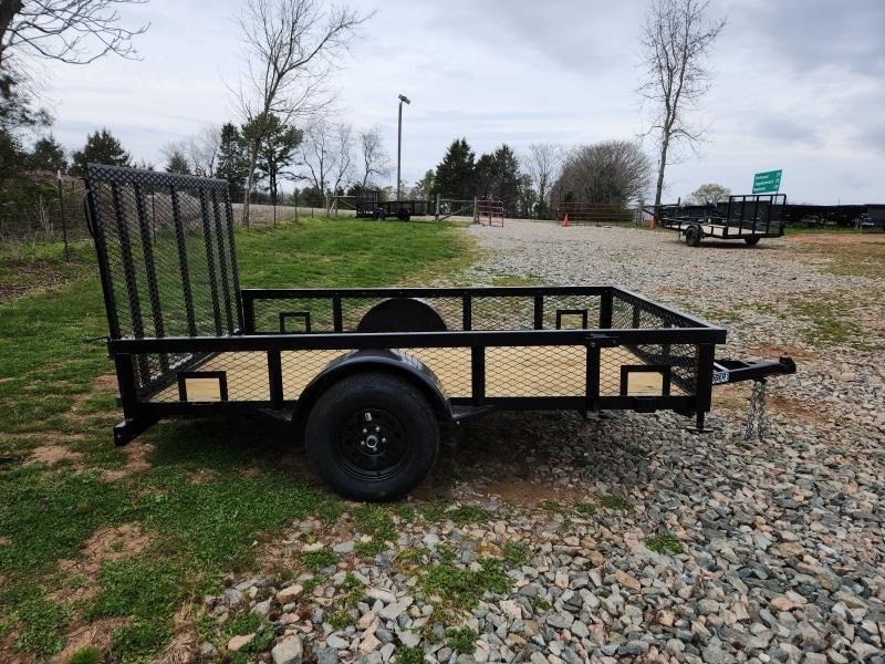 2025 Caliber 6x10 Single Axle Utility w/ 1' Mesh Sides