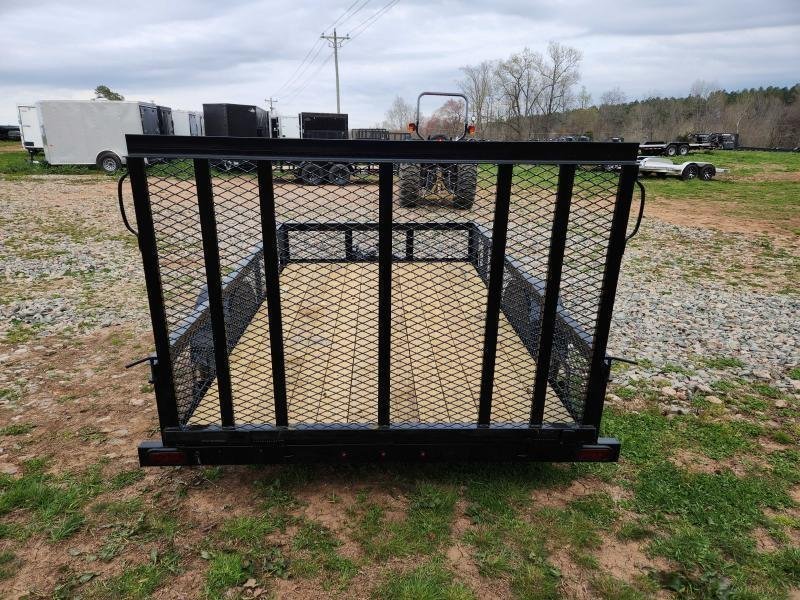 2025 Caliber 6x10 Single Axle Utility w/ 1' Mesh Sides