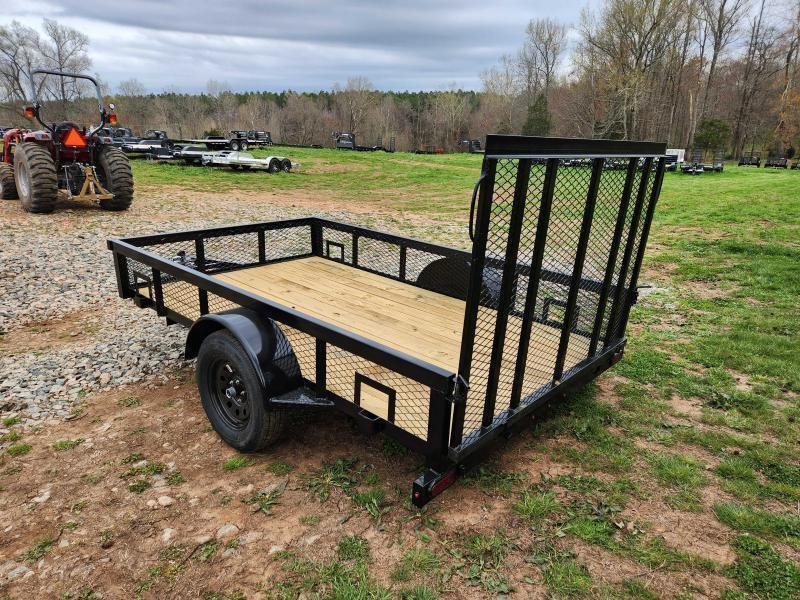 2025 Caliber 6x10 Single Axle Utility w/ 1' Mesh Sides