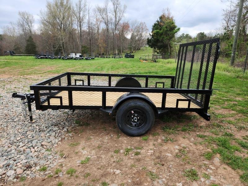 2025 Caliber 6x10 Single Axle Utility w/ 1' Mesh Sides