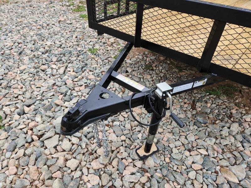 2025 Caliber 6x10 Single Axle Utility w/ 1' Mesh Sides