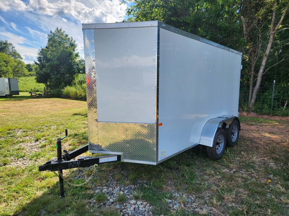 2026 Rock Solid Cargo 6x12 7k Enclosed w/ Polycore Upgrade and Barn Doors