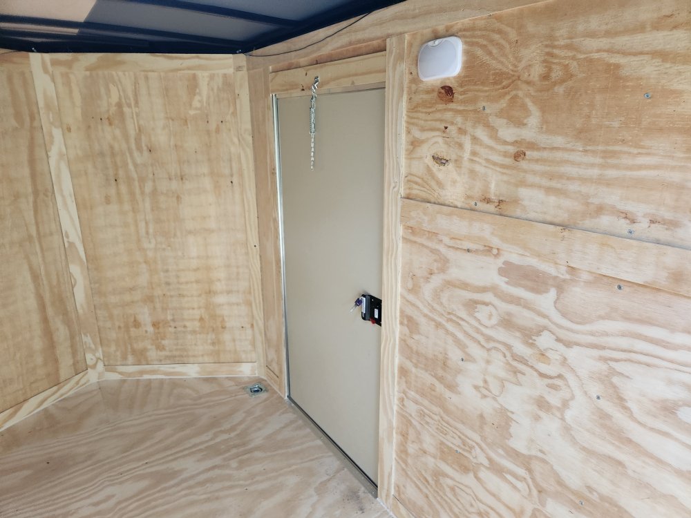 2026 Rock Solid Cargo 6x12 7k Enclosed w/ Polycore Upgrade and Barn Doors