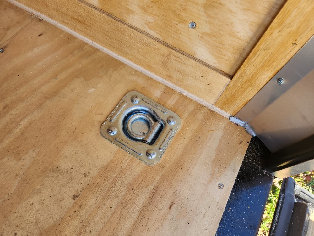 2026 Rock Solid Cargo 6 x 10 Single Axle Enclosed w/ Polycore Metal Upgrade and Semi-Screwless Upgra