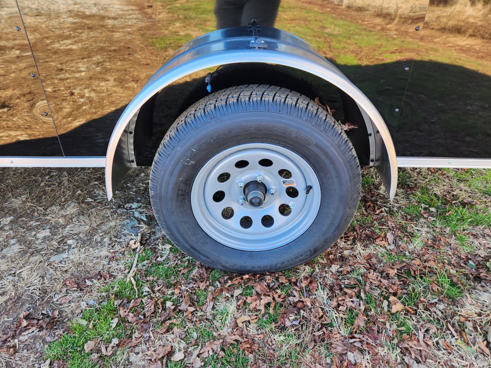 2026 Rock Solid Cargo 6 x 10 Single Axle Enclosed w/ Polycore Metal Upgrade and Semi-Screwless Upgra