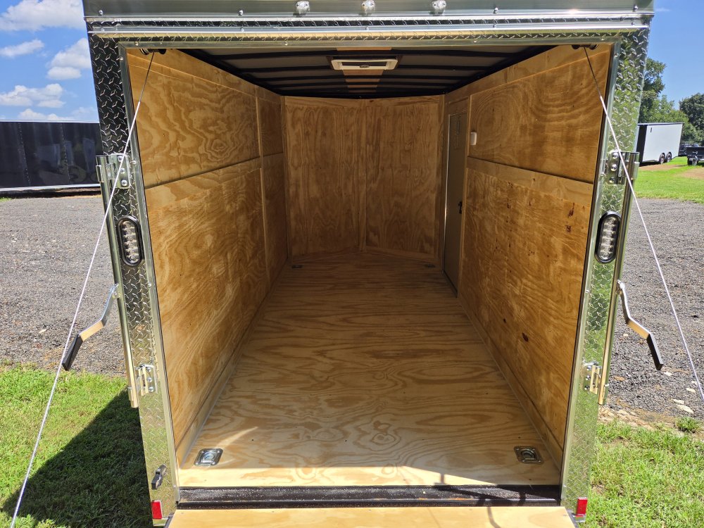 2026 Rock Solid Cargo 6x12 7k Enclosed w/ Polycore Upgrade and Semi-Screwless Upgrade