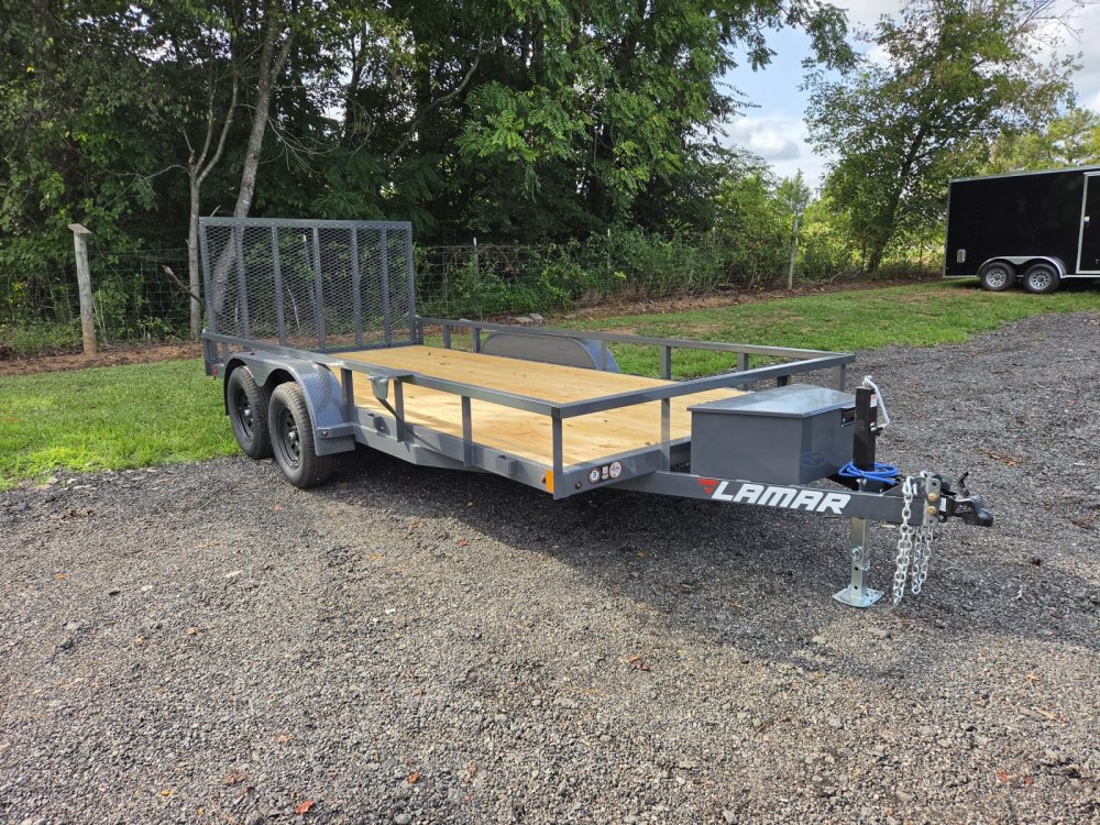2027 Lamar 83x16 7k Utility w/ Toolbox