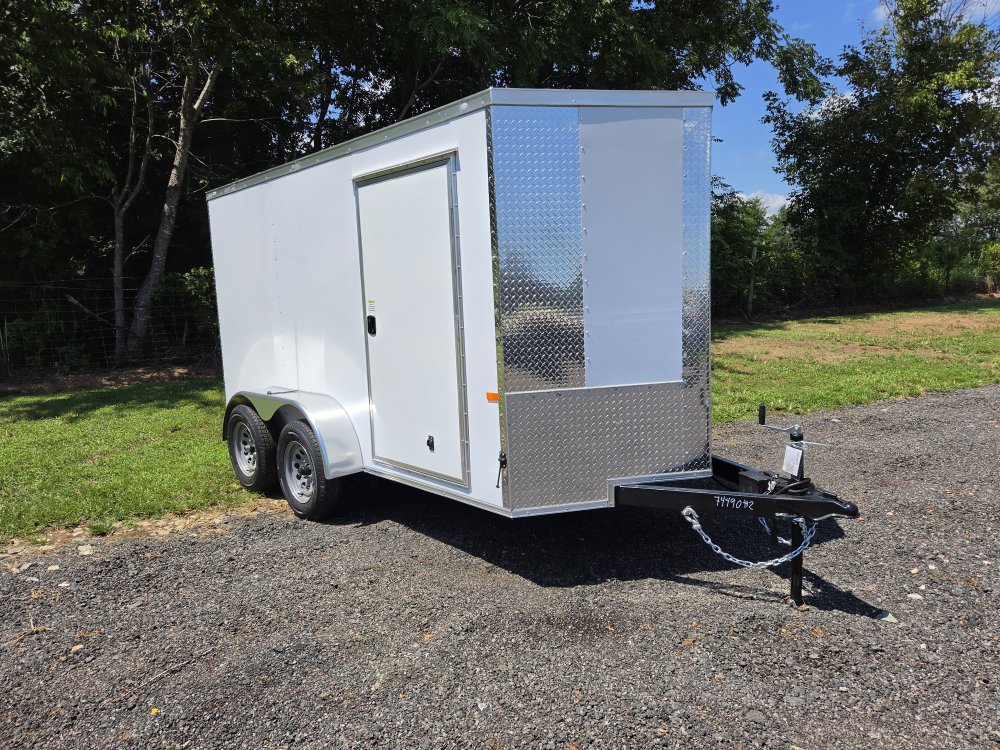 2026 Rock Solid Cargo 6x12 7k Enclosed w/ Polycore Upgrade and Semi-Screwless Upgrade