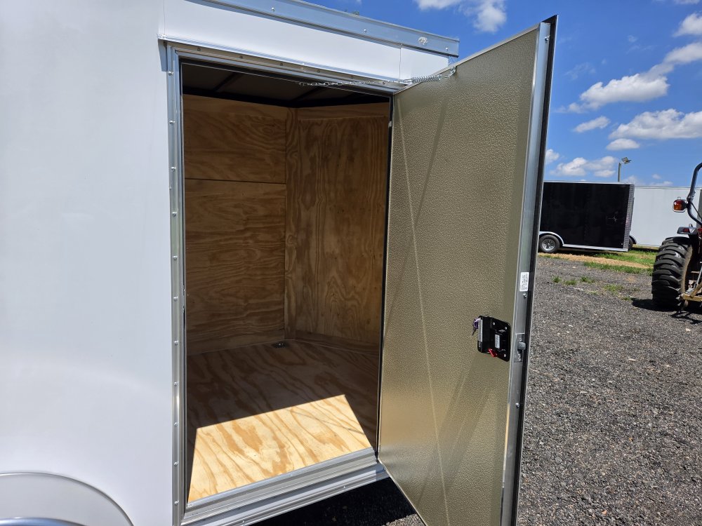 2026 Rock Solid Cargo 6x12 7k Enclosed w/ Polycore Upgrade and Semi-Screwless Upgrade