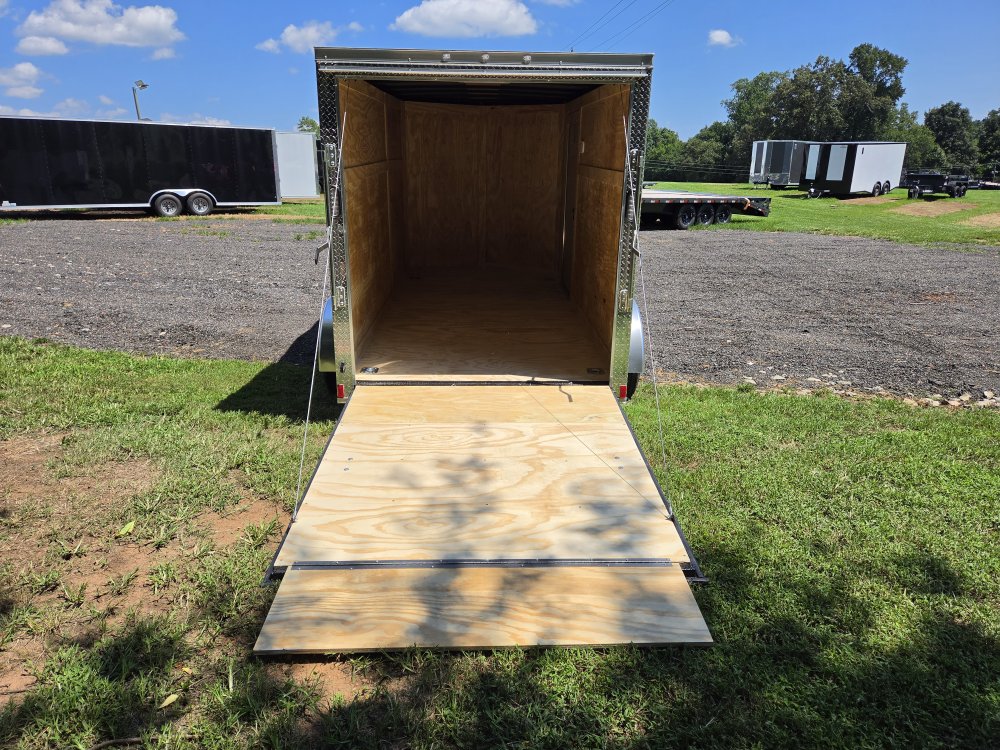 2026 Rock Solid Cargo 6x12 7k Enclosed w/ Polycore Upgrade and Semi-Screwless Upgrade